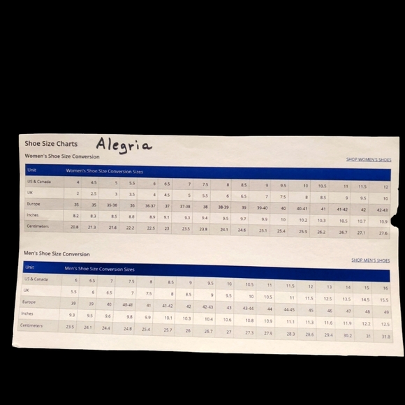 Alegria, red metallic leather, sz 37 - Picture 11 of 15